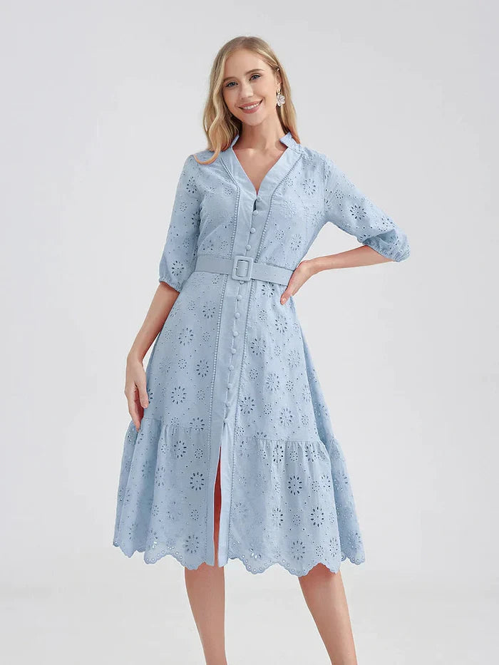 Laise Midi Loose Summer Dress