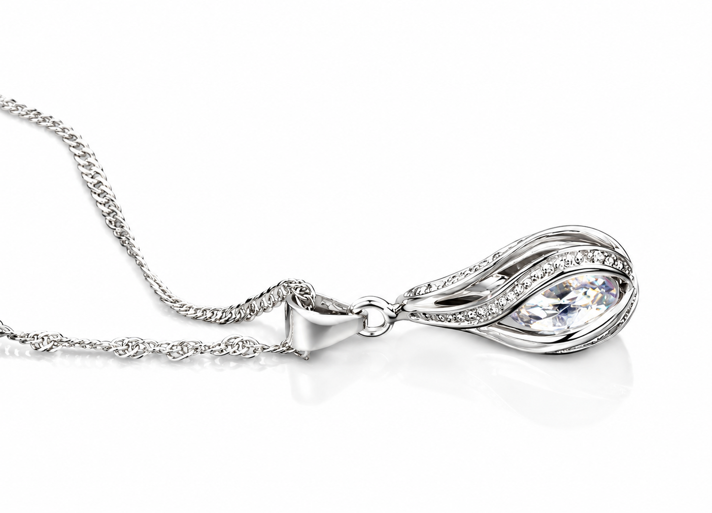 Élise Teardrop Crystal Set