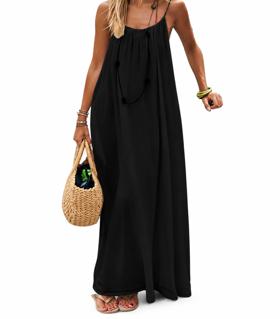 Élise Strapless Maxi Dress