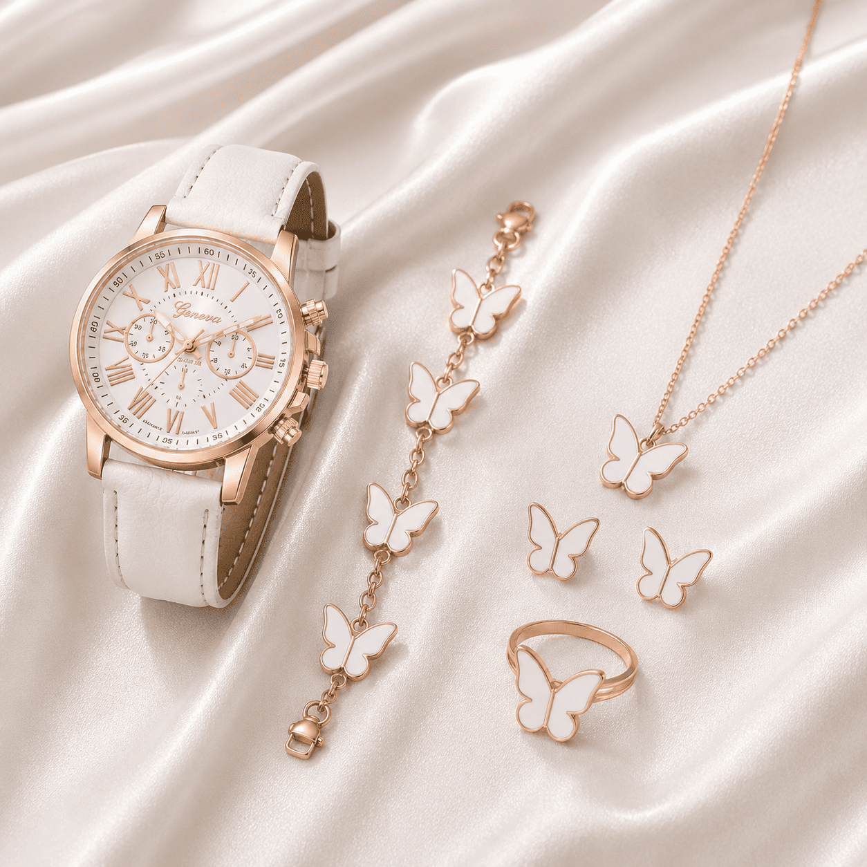 Aurora Watch & Jewellery Gift Set