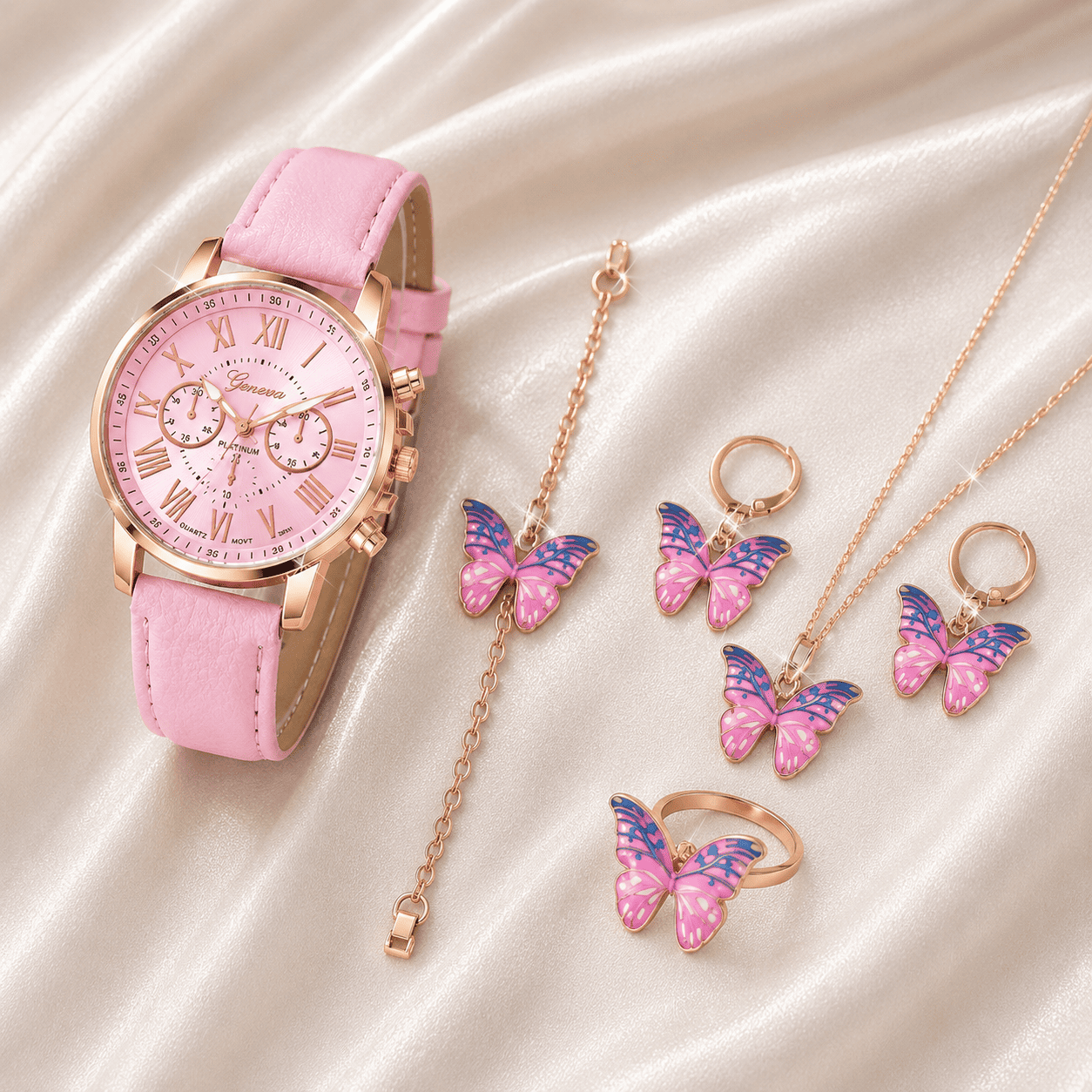 Aurora Watch & Jewellery Gift Set
