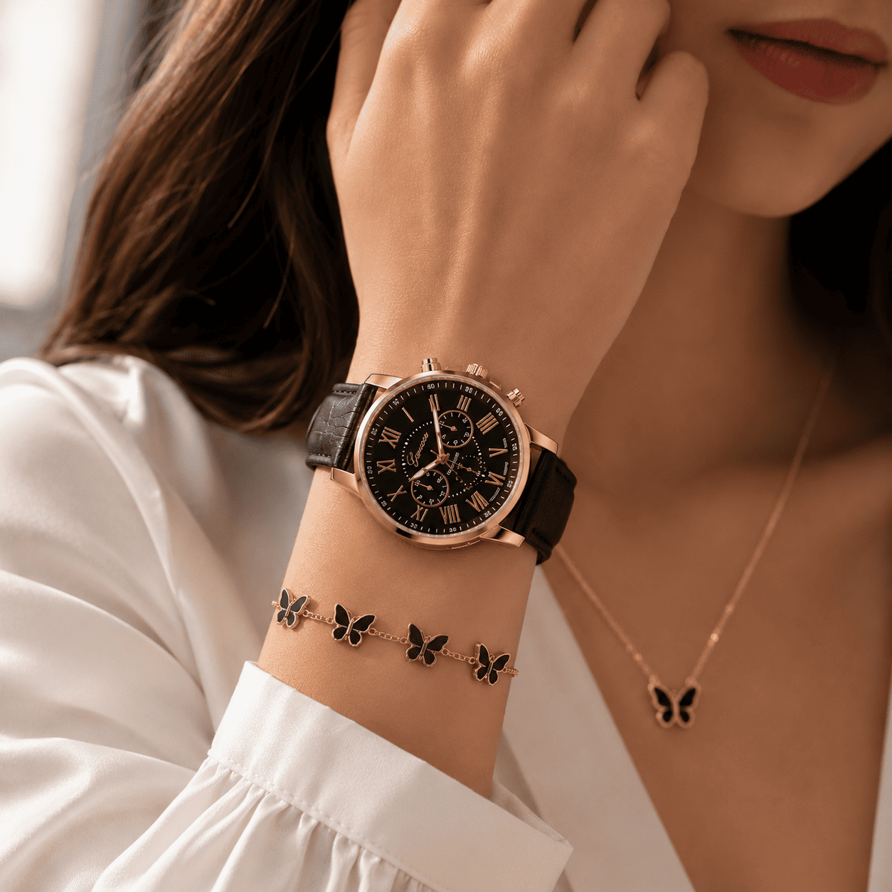 Aurora Watch & Jewellery Gift Set
