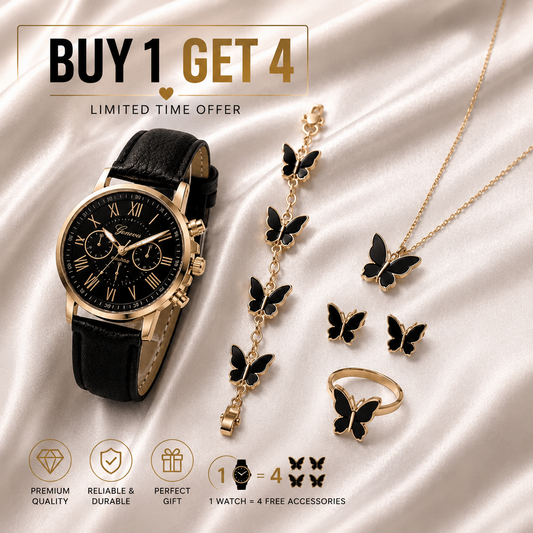 Aurora Watch & Jewellery Gift Set