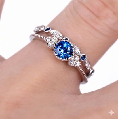 Aurora Sapphire Ring