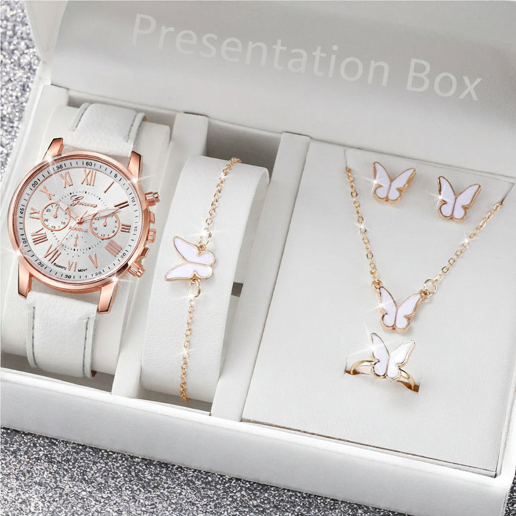 Aurora Watch & Jewellery Gift Set