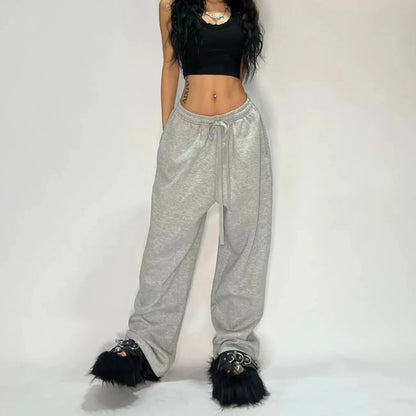 Aria Essential Wide-Leg Trousers
