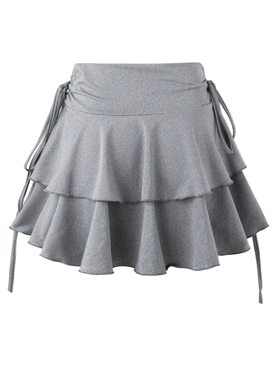 Aria Ruffle Mini Skirt