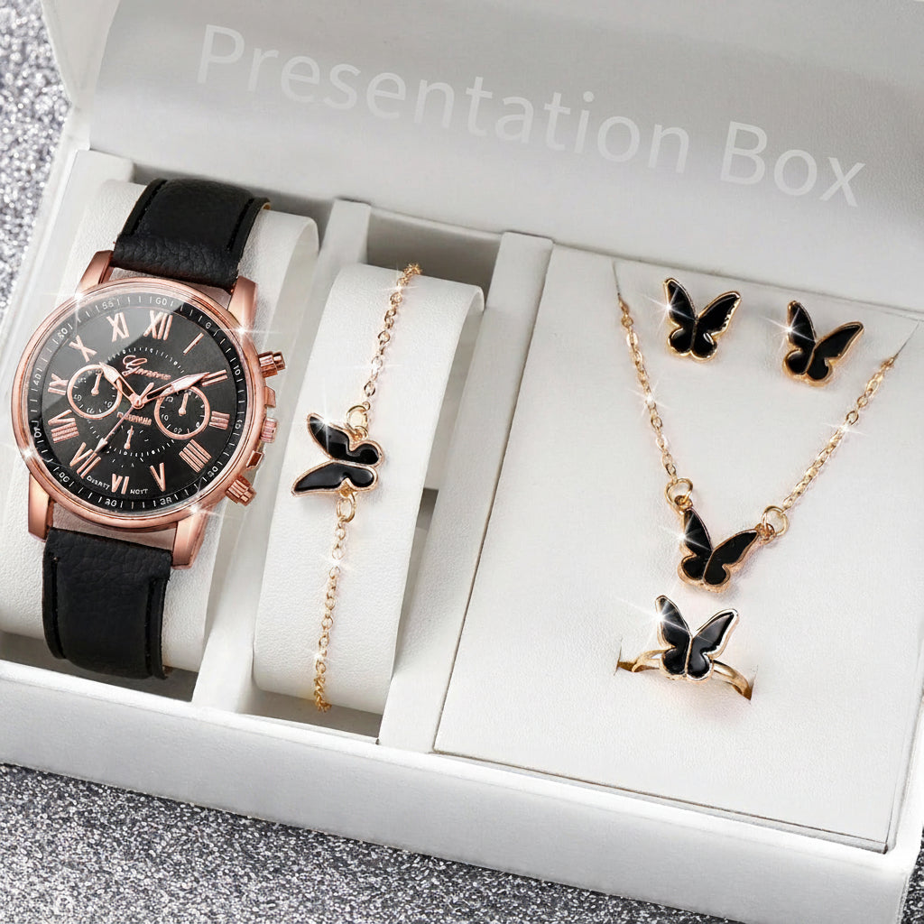 Aurora Watch & Jewellery Gift Set