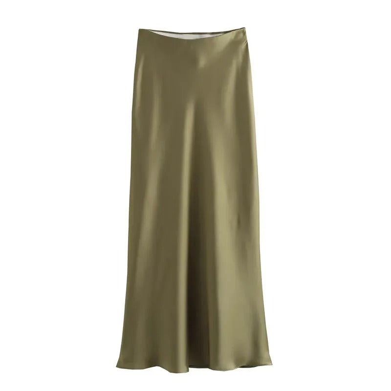 Sienna Satin Maxi Dress