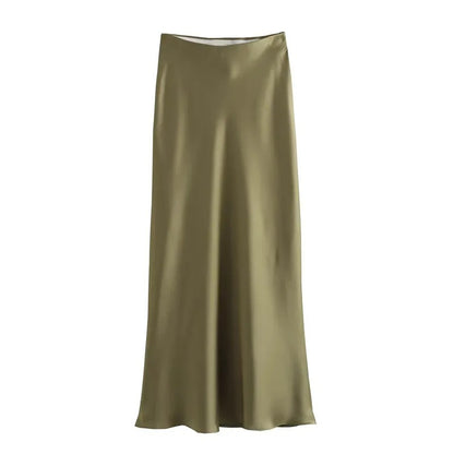 Sienna Satin Maxi Dress