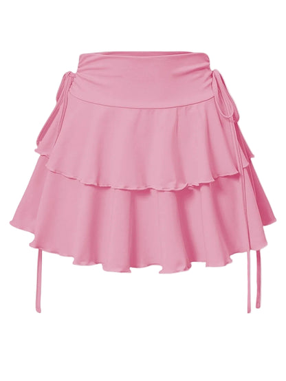 Aria Ruffle Mini Skirt