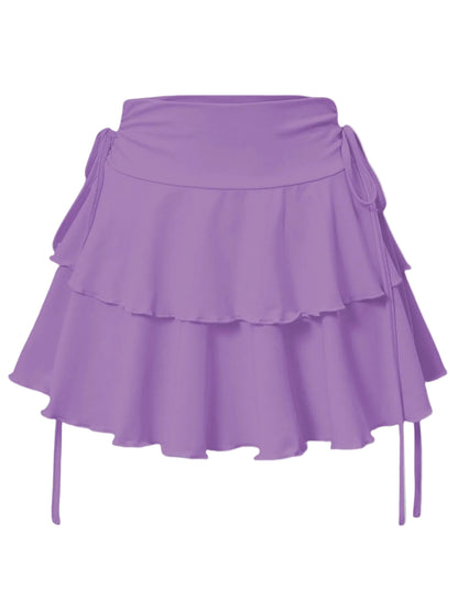 Aria Ruffle Mini Skirt