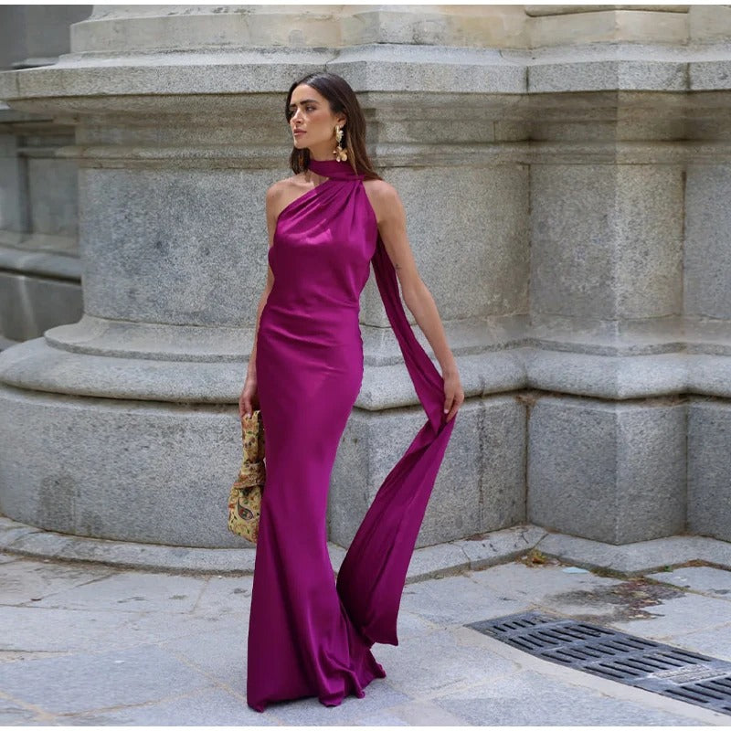 Sienna Satin Dress