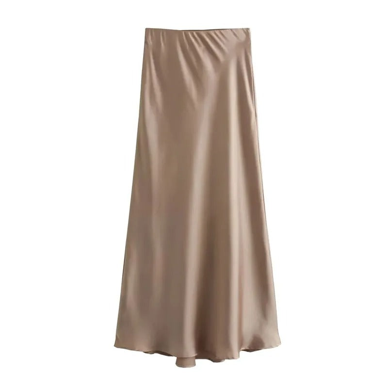 Sienna Satin Maxi Dress