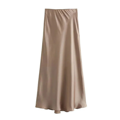 Sienna Satin Maxi Dress