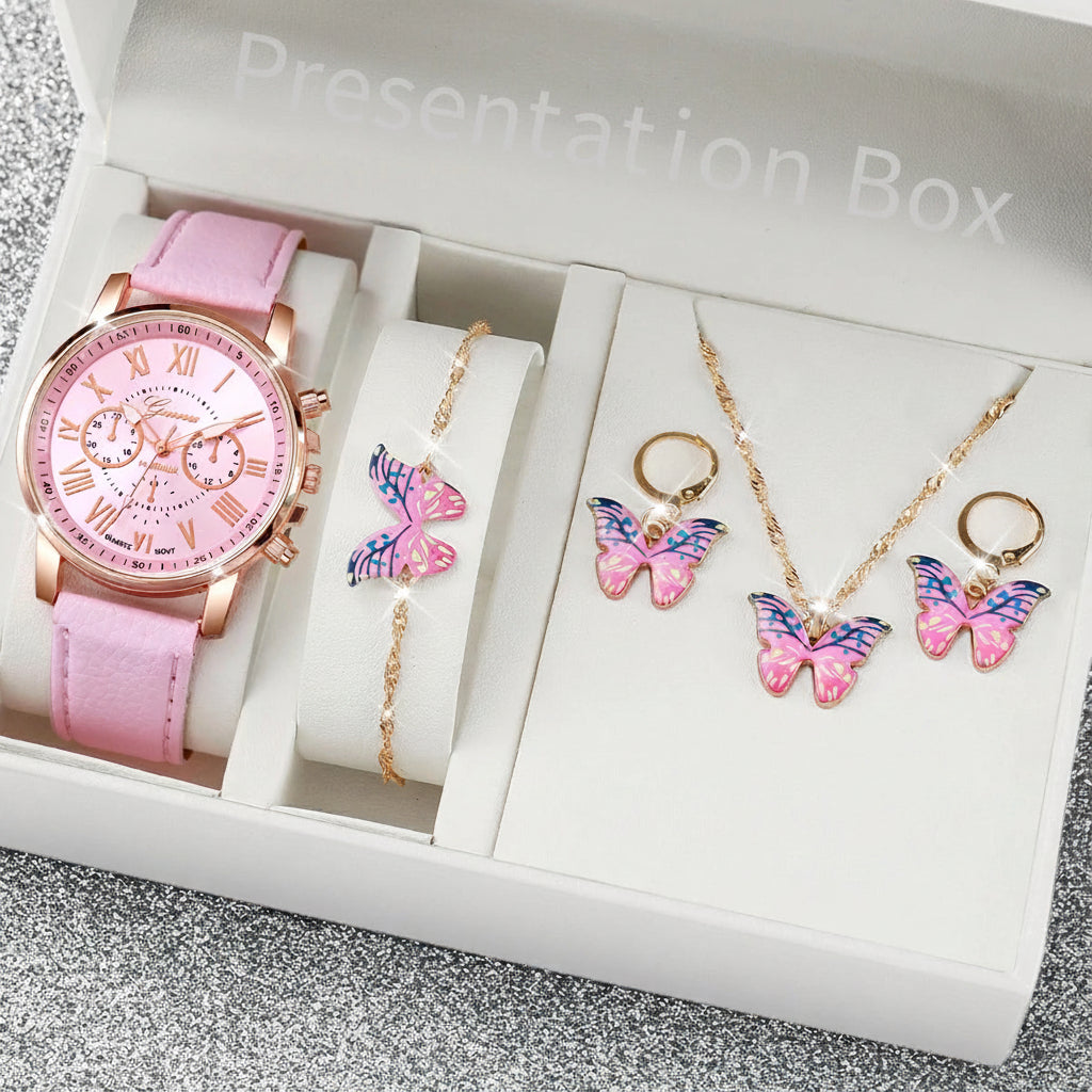 Aurora Watch & Jewellery Gift Set