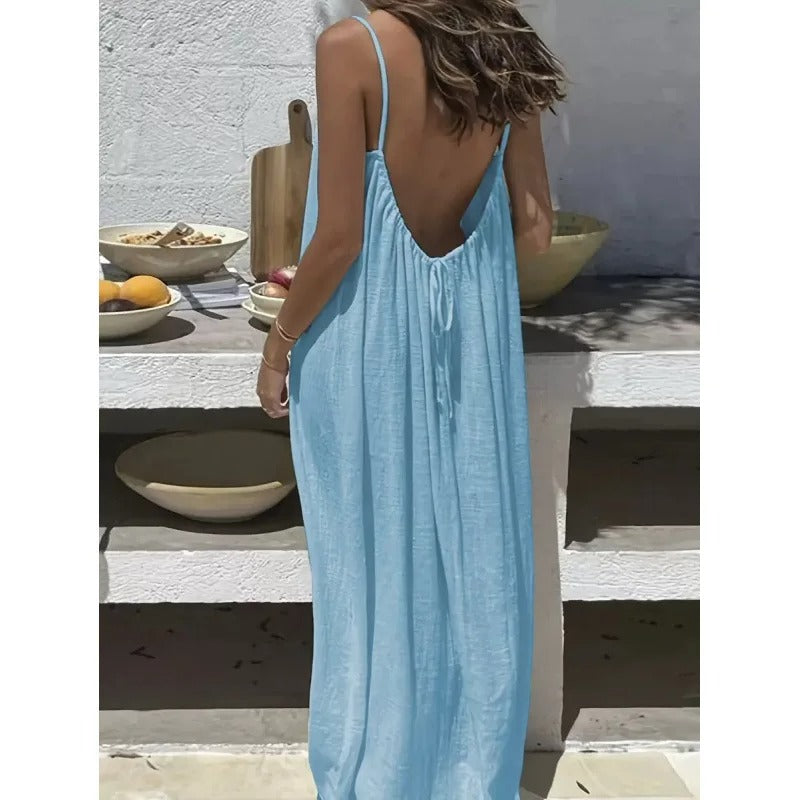 Élise Strapless Maxi Dress
