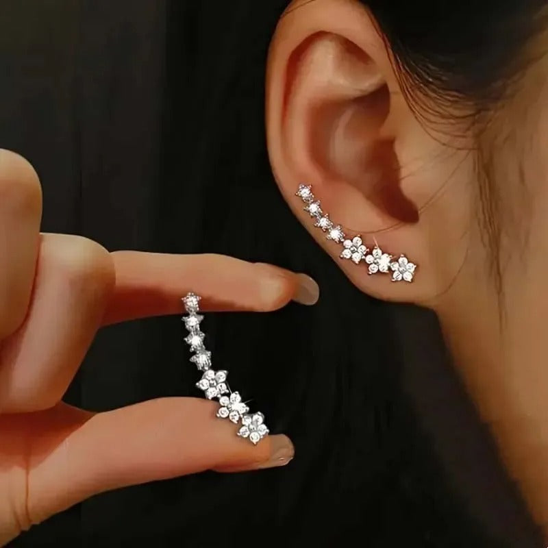 Celeste Star Drop Earrings
