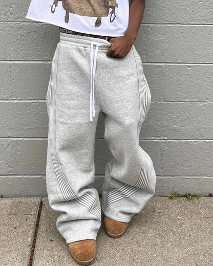 Aria Essential Wide-Leg Trousers