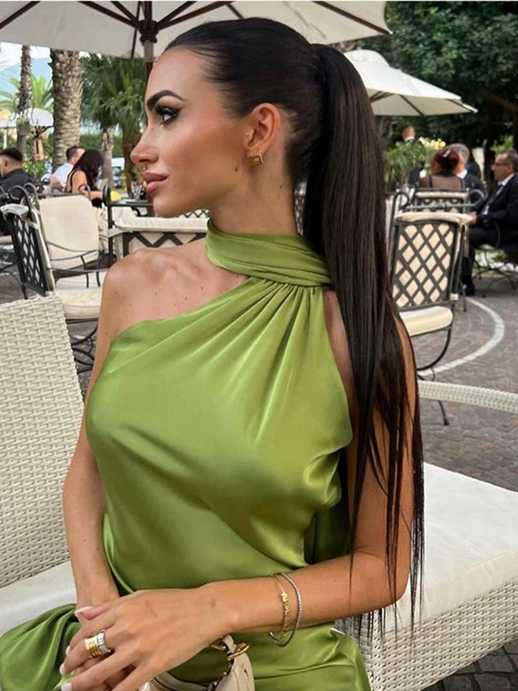 Sienna Satin Dress