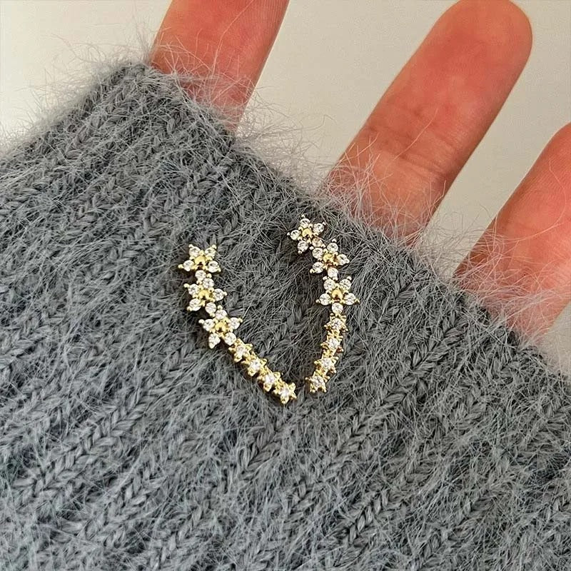 Celeste Star Drop Earrings