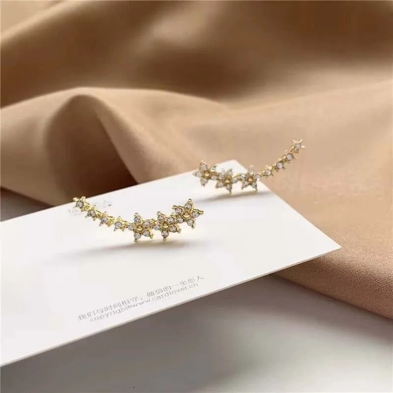 Celeste Star Drop Earrings