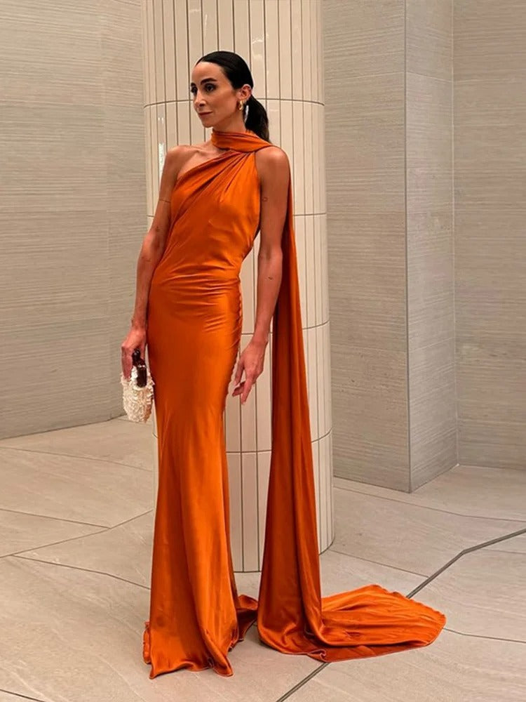 Sienna Satin Dress