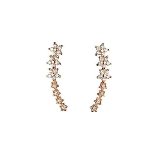 Celeste Star Drop Earrings