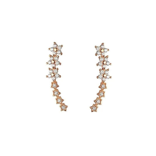 Celeste Star Drop Earrings