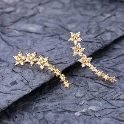 Celeste Star Drop Earrings