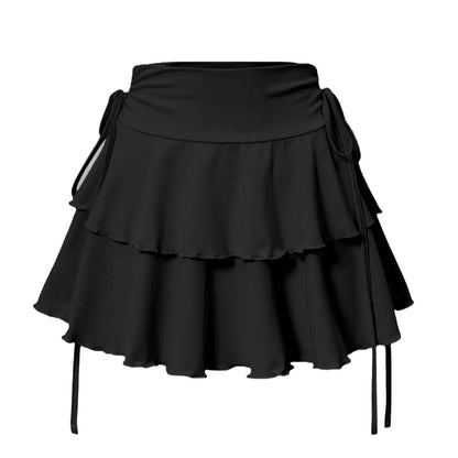 Aria Ruffle Mini Skirt