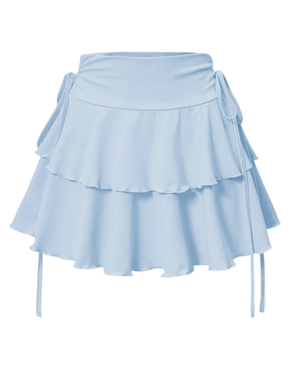 Aria Ruffle Mini Skirt